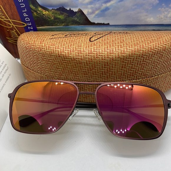 Brand New Maui Jim Polarized Classic double bridge Copper with Copper mirror - Picture 8 of 8